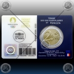2 EVRO FRANCIJA 2021 "Paris Olympic Games 2024" KARTICA 2 EVRO FRANCIJA 2021 "Paris Olympic Games 2024" KARTICA